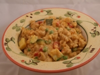 Rotini and Cheese With A Primavera Twist