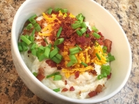 Dairy Free Loaded Grits