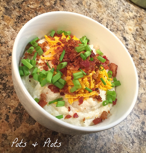 Loaded Dairy Free Grits