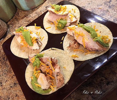 Tequila Lime Chicken Tacos